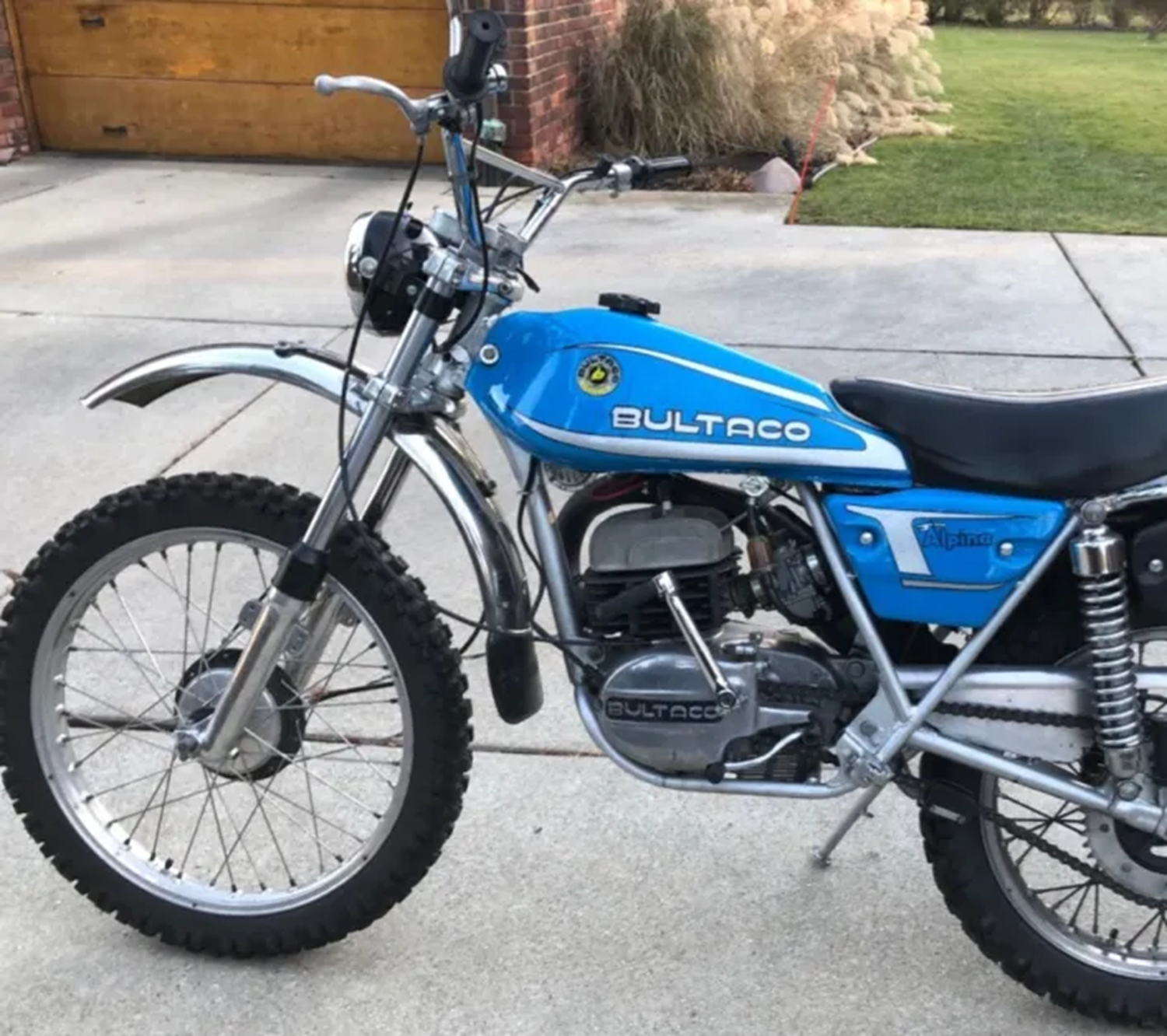 Bultaco Bultaco Blue Motorcycle Paint