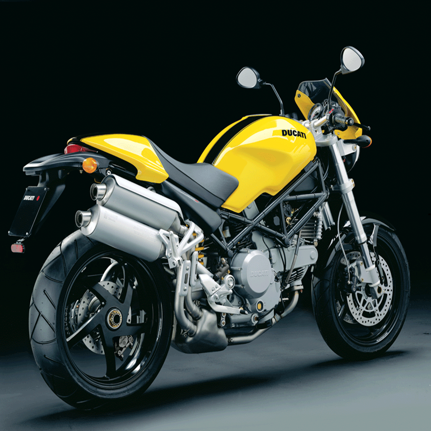 Ducati Acid Yellow Motorcycle Paint