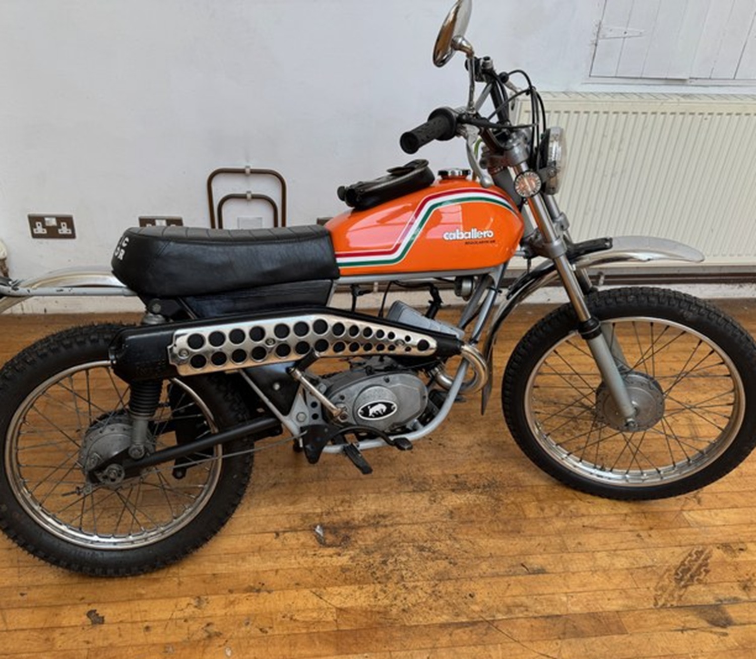 Fantic Caballero Orange Motorcycle Paint