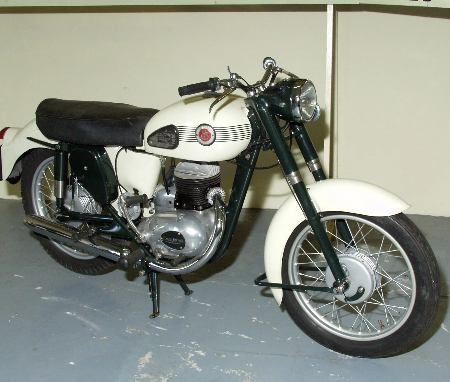 Francis Barnett Dover white Motorcycle Paint