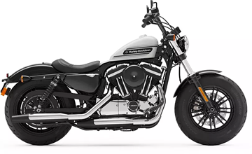 Harley-Davidson Billiard White Motorcycle Paint
