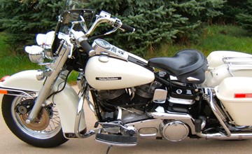 Harley-Davidson Birch White Motorcycle Paint