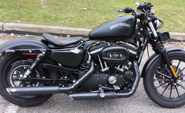 Harley-Davidson Black Denim Motorcycle Paint