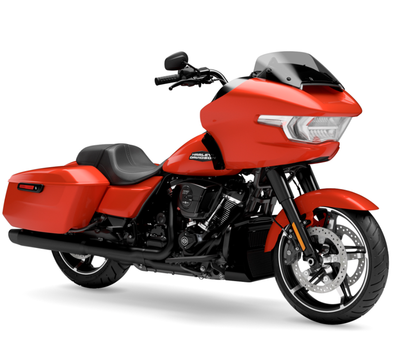 Harley-Davidson Blood Orange Motorcycle Paint
