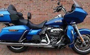 Harley-Davidson Bonneville Blue Motorcycle Paint