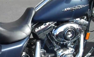 Harley-Davidson Dark Blue Denim Motorcycle Paint