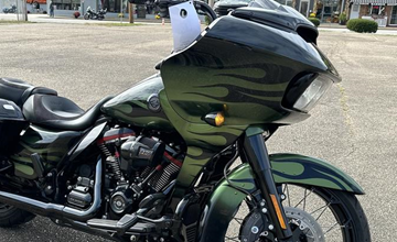 Harley-Davidson Envious Green Motorcycle Paint