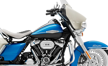 Harley-Davidson Hi Fi Blue Motorcycle Paint