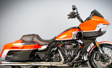 Harley-Davidson Legendary Orange Motorcycle Paint