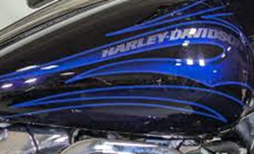 Harley-Davidson Midnight Cobalt Motorcycle Paint