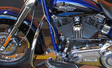 Harley-Davidson Midnight Sky Motorcycle Paint