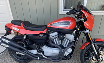 Harley-Davidson Mirage Orange Pearl Motorcycle Paint