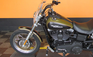 Harley-Davidson Olive Pearl Denim Motorcycle Paint