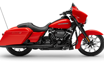 Harley-Davidson Performance Orange Motorcycle Paint