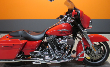 Harley-Davidson Scarlet Motorcycle Paint