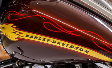 Harley-Davidson Spiced Rum Motorcycle Paint