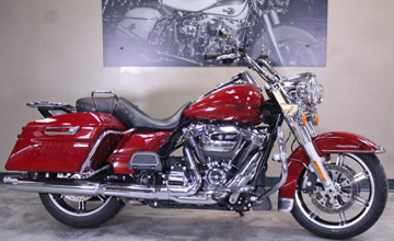 Harley-Davidson Stiletto Red Motorcycle Paint