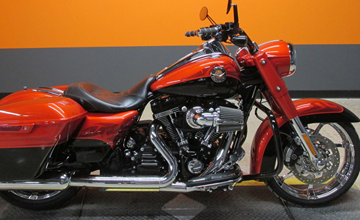 Harley-Davidson Tribal Orange Motorcycle Paint