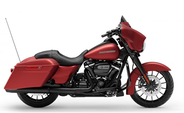 Harley-Davidson Wicked Red Denim Motorcycle Paint