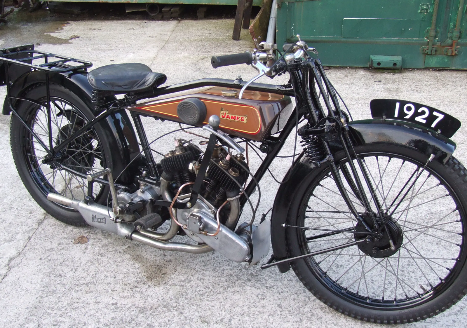 James Black Motorcycle Paint