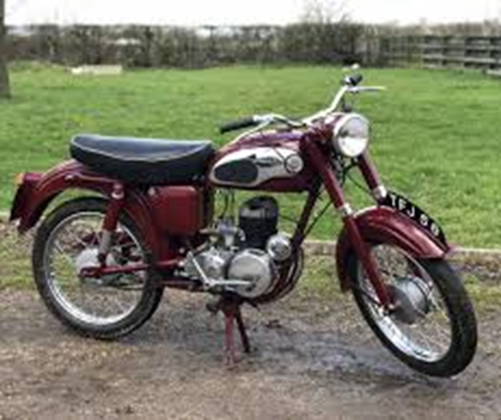 James Maroon Motorcycle Paint