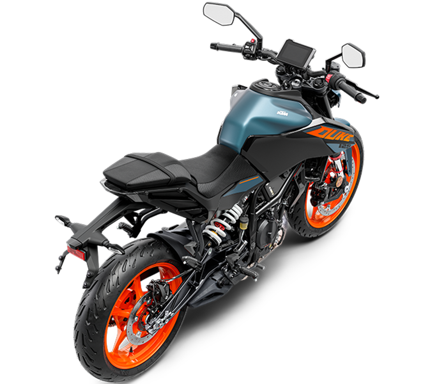 KTM Atlantic Matt Blue Motorcycle Paint