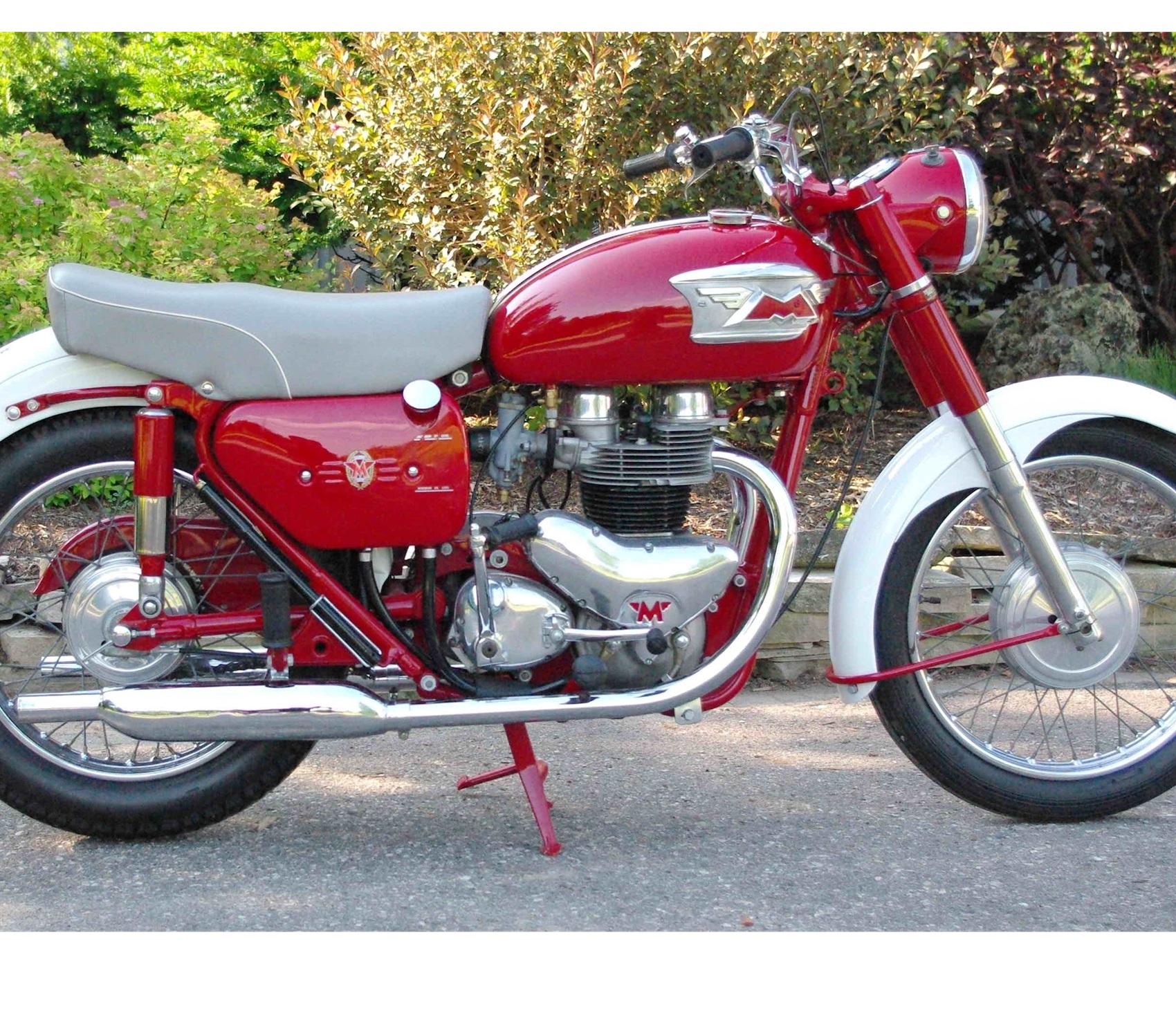 Matchless Tartan Red Motorcycle Paint