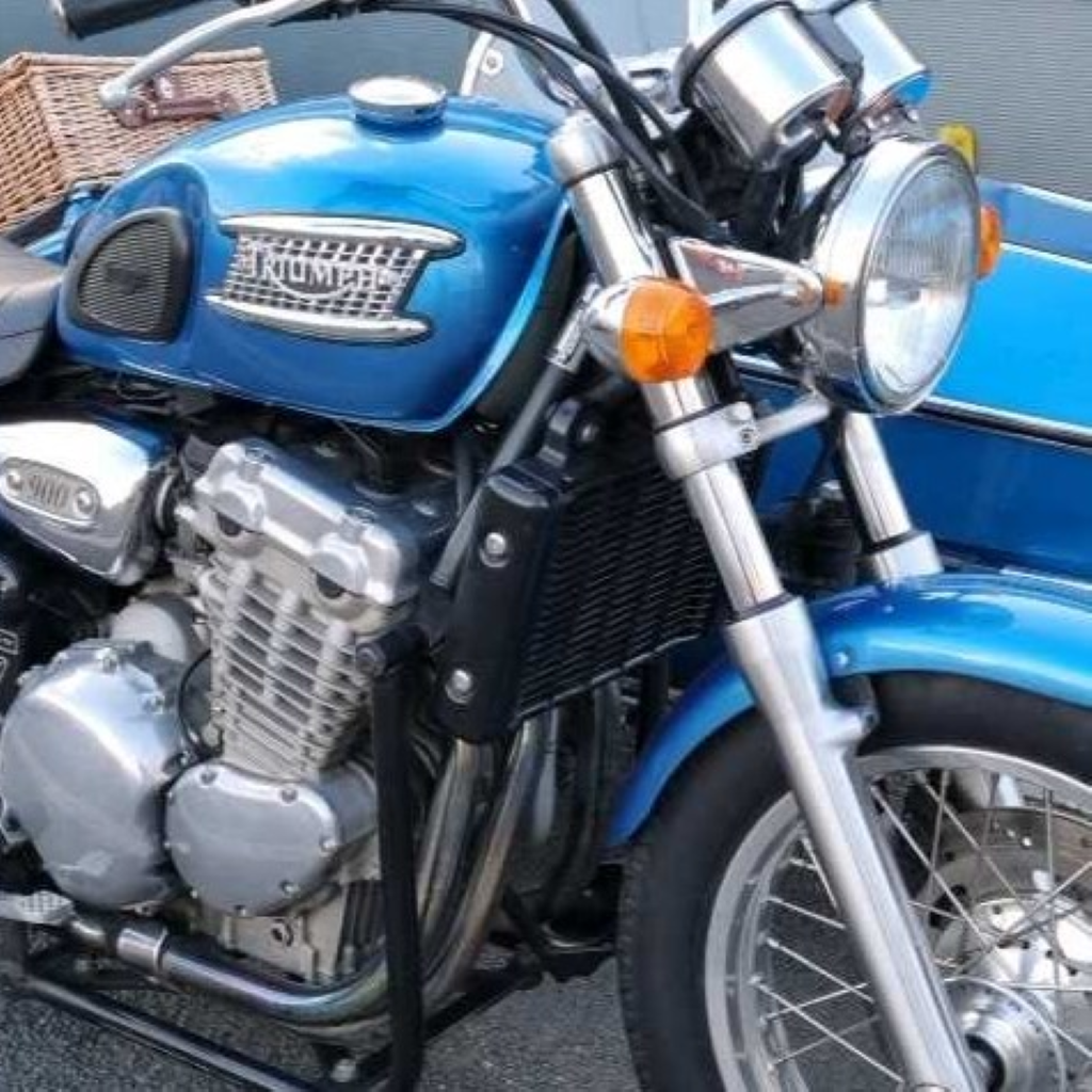 Triumph Aegean Blue Pearl (1960s) Motorcycle Paint