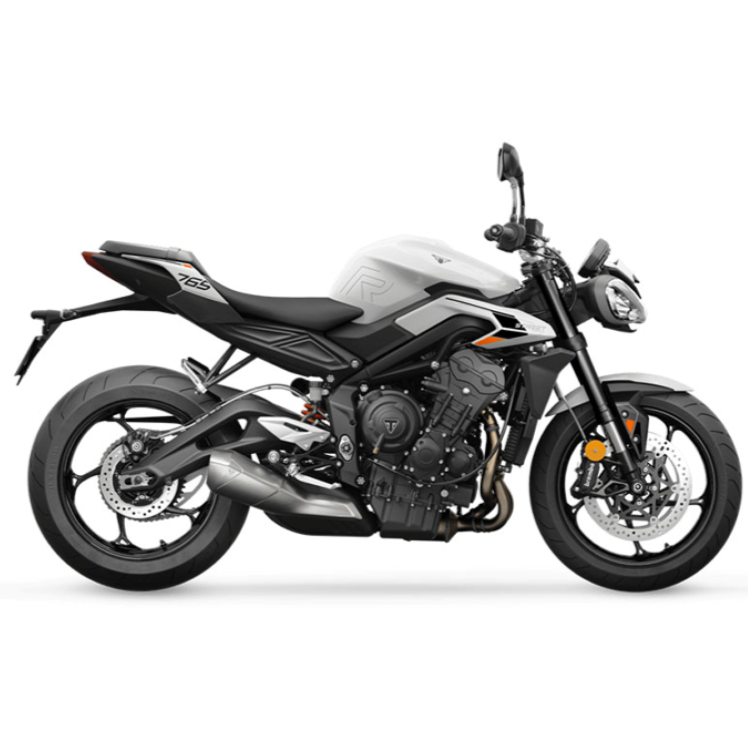 Triumph Alabaster, Pure White (code NK) Motorcycle Paint