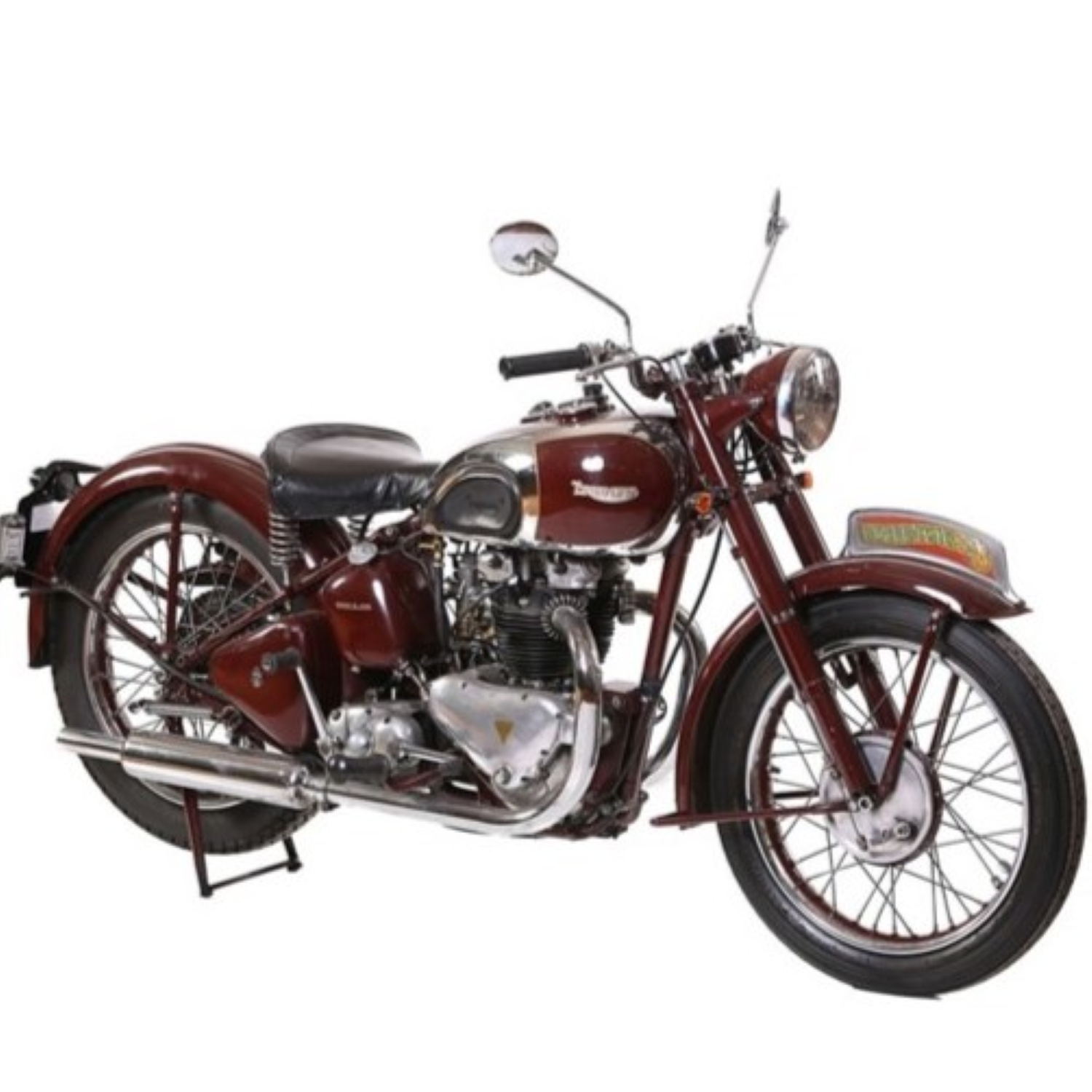 Triumph Amaranth Red Motorcycle Paint