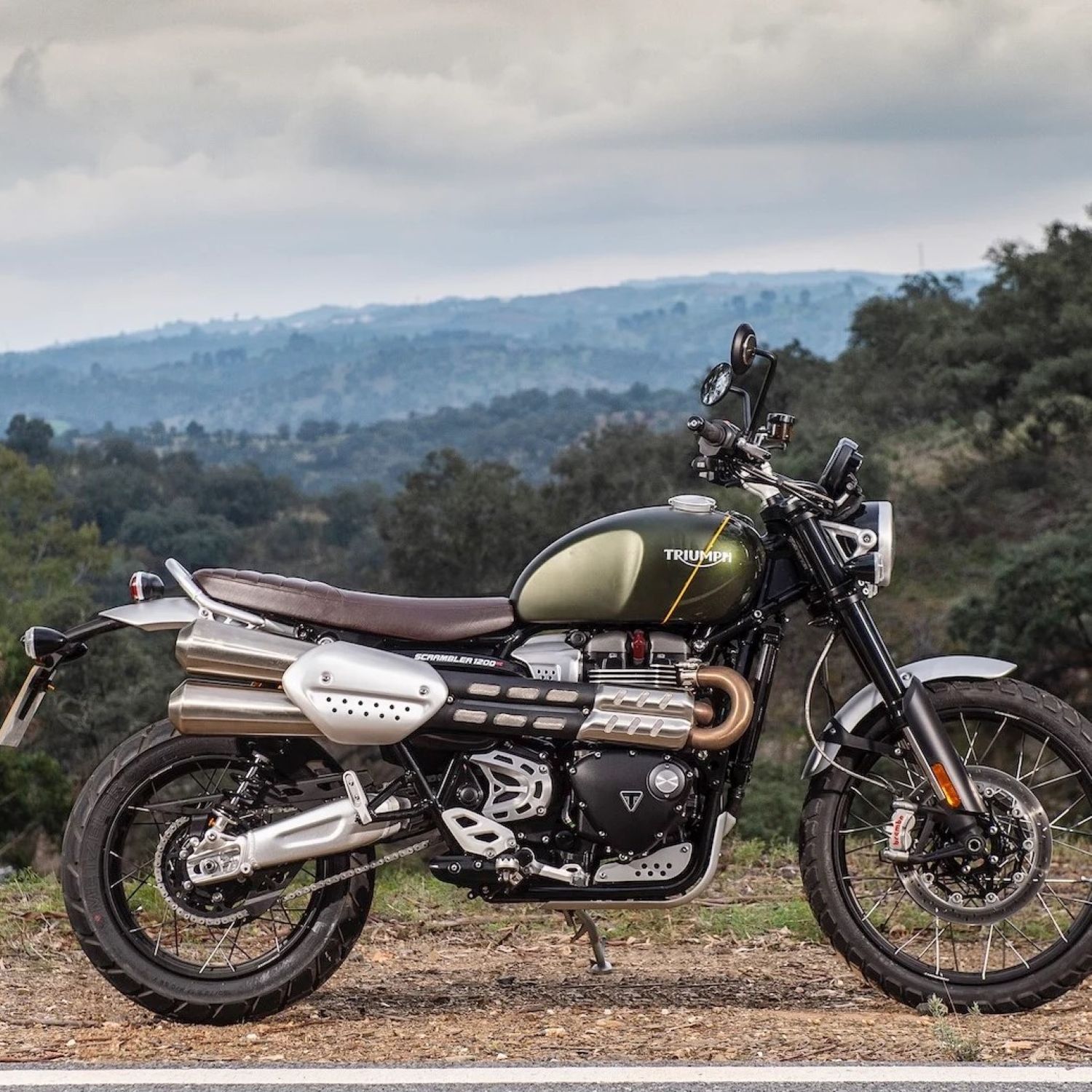 Triumph Brooklands Green (code HM) Motorcycle Paint