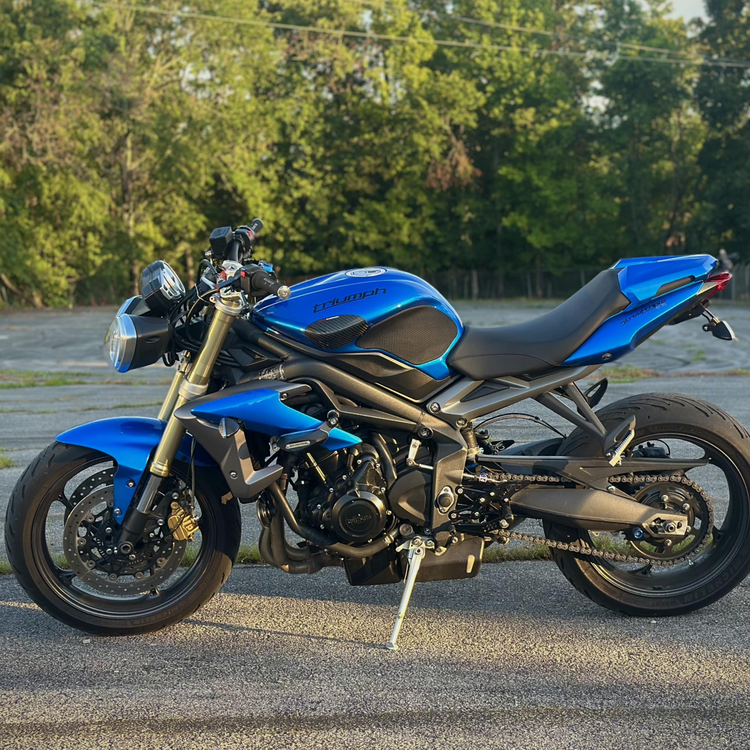 Triumph Caribbean Blue (code JV) Motorcycle Paint