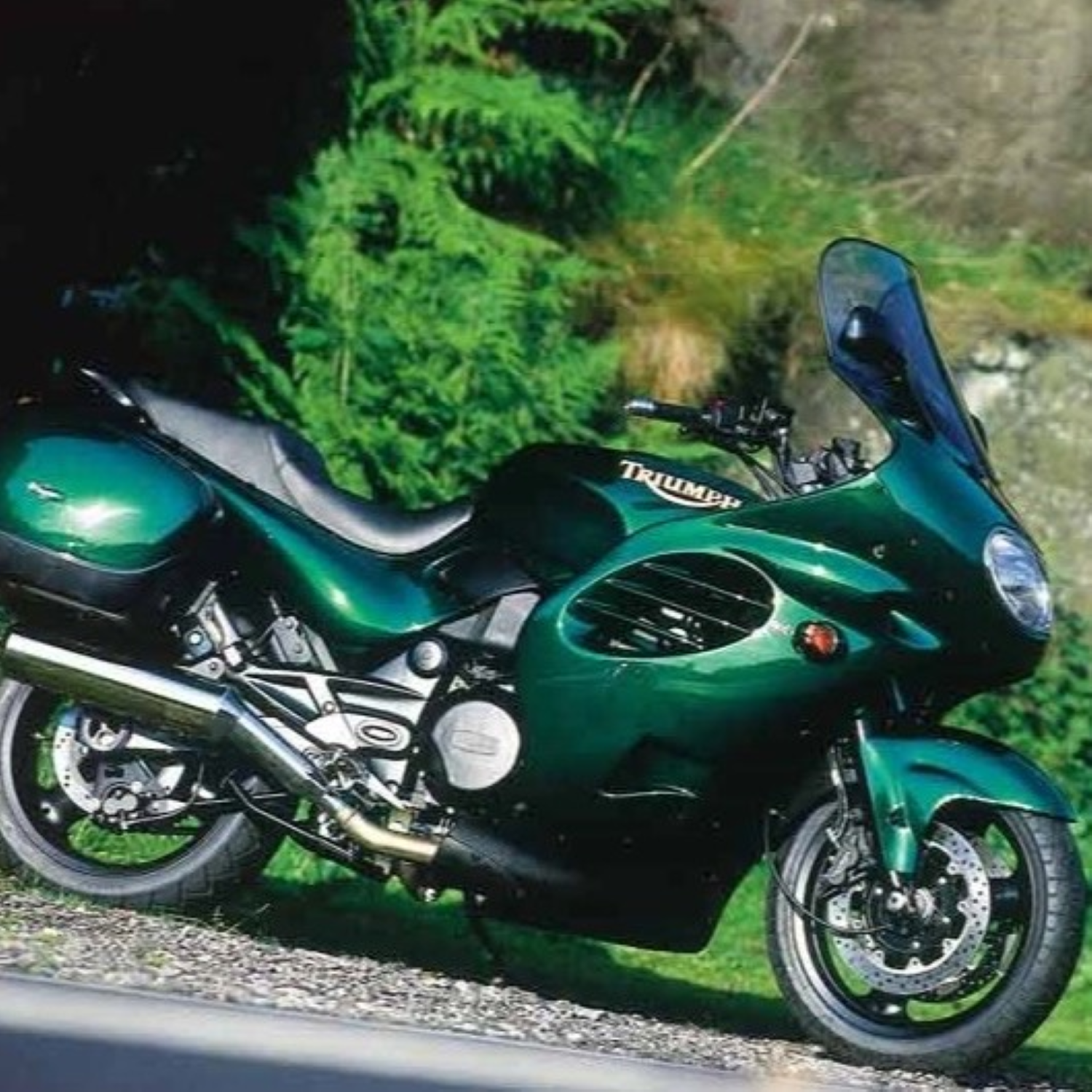 Triumph Emerald Green (code HJ) Motorcycle Paint