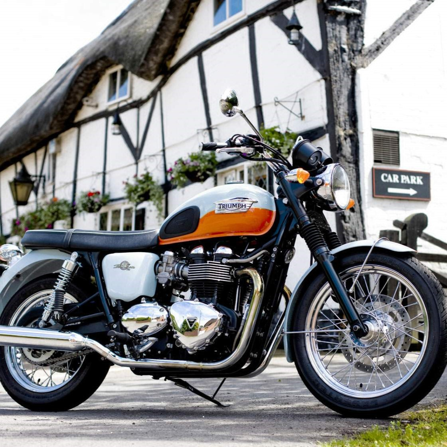 Triumph Exotic Orange (code EH) Motorcycle Paint