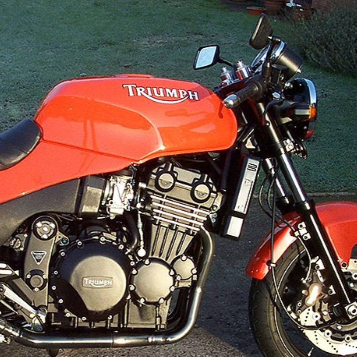 Triumph Fireball Orange (code EB) Motorcycle Paint