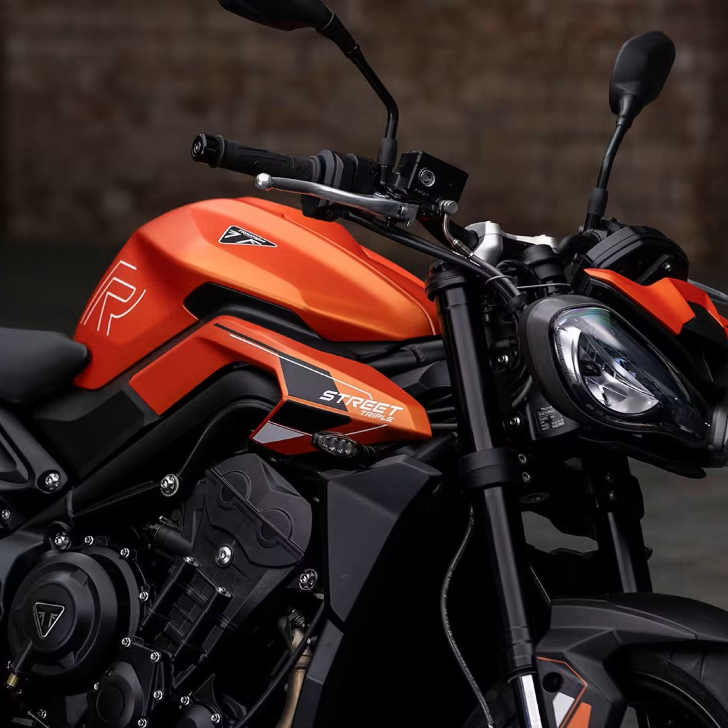 Triumph Matt Baja Orange (code EZ) Motorcycle Paint