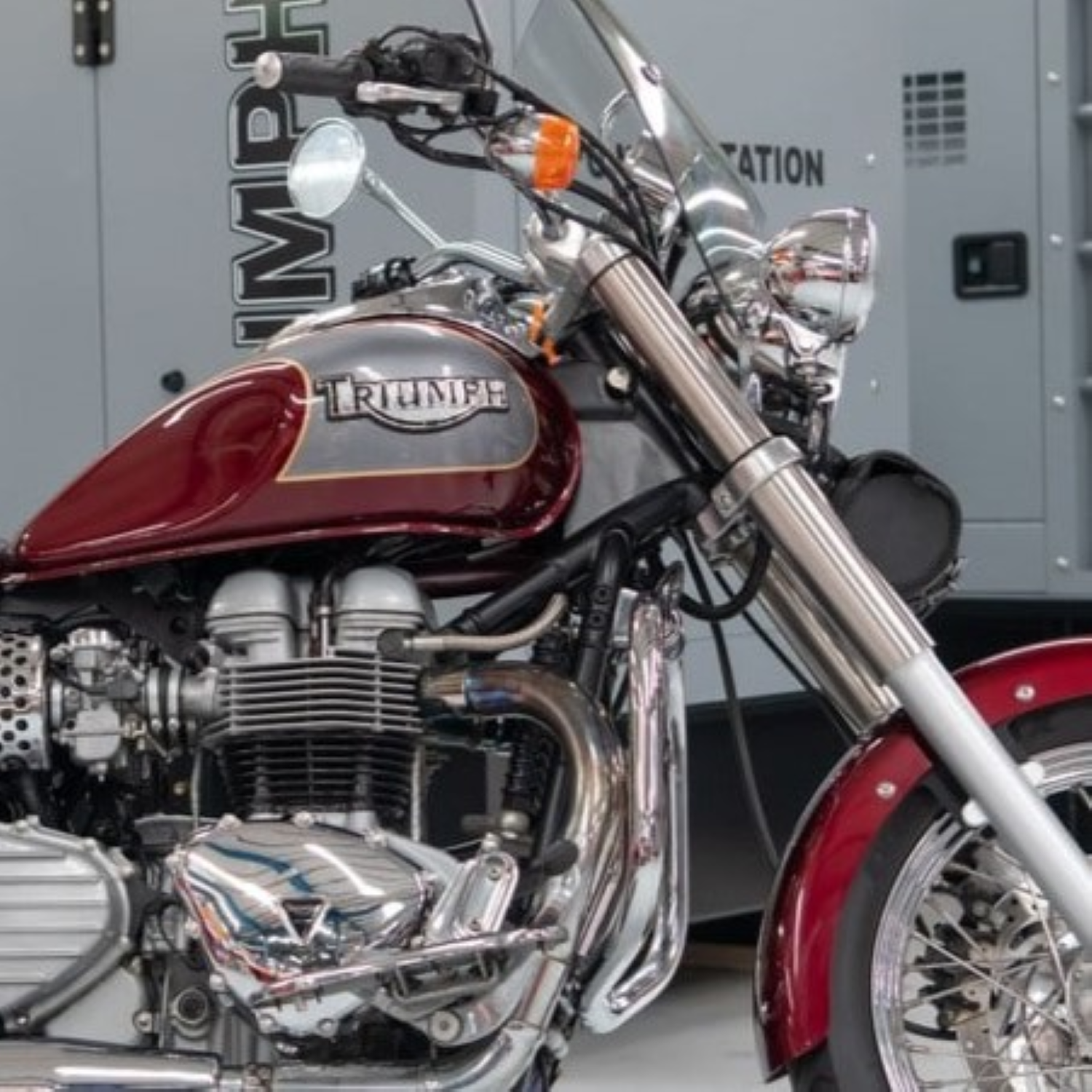 Triumph Mulberry Red (code CS) Motorcycle Paint