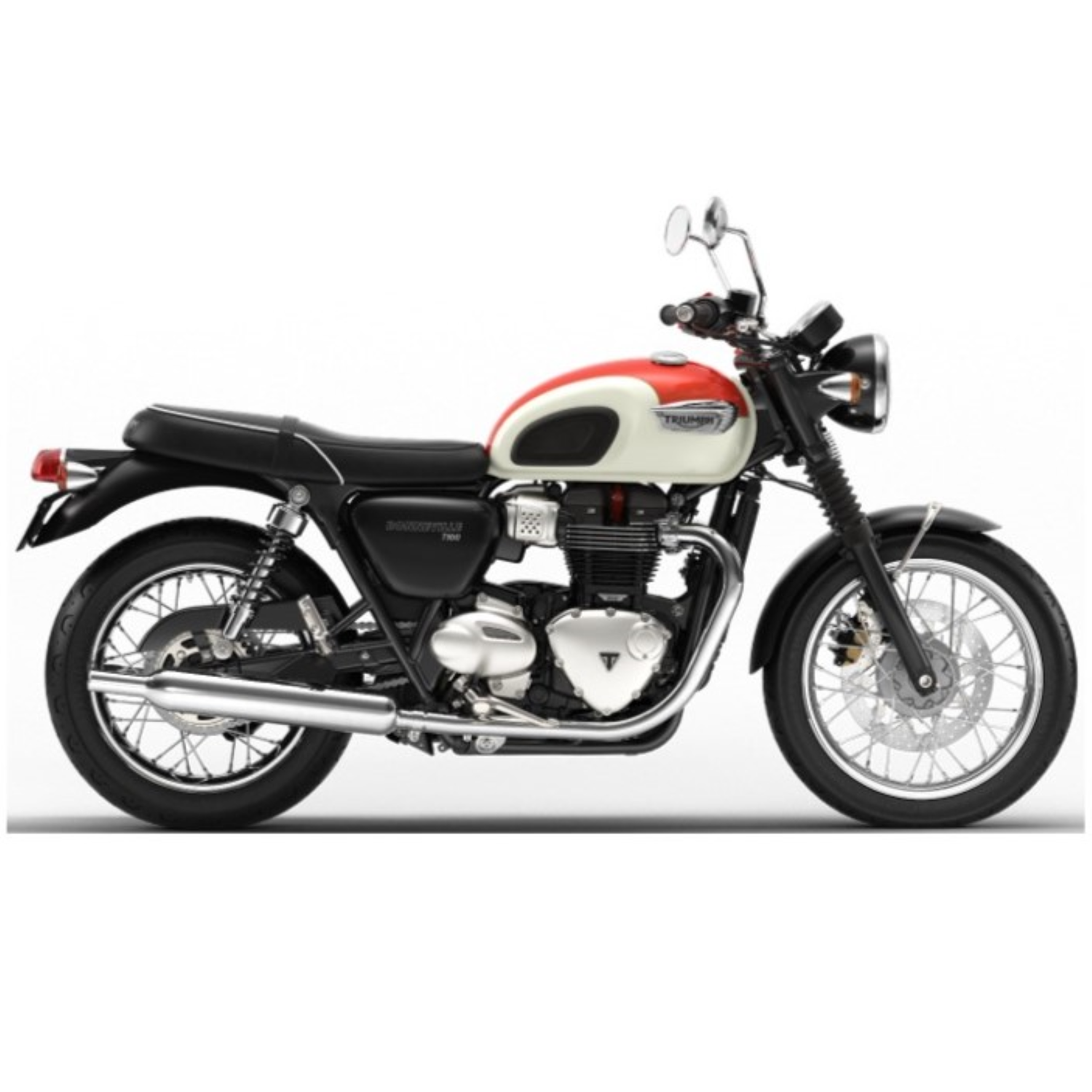 Triumph New England White (code NG) Motorcycle Paint