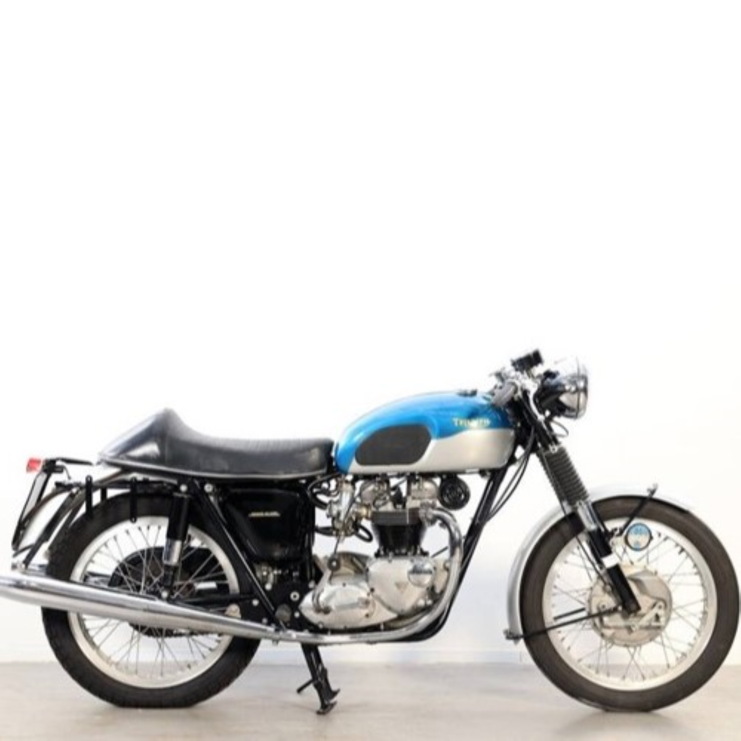 Triumph Pacific Blue (1960s) Motorcycle Paint