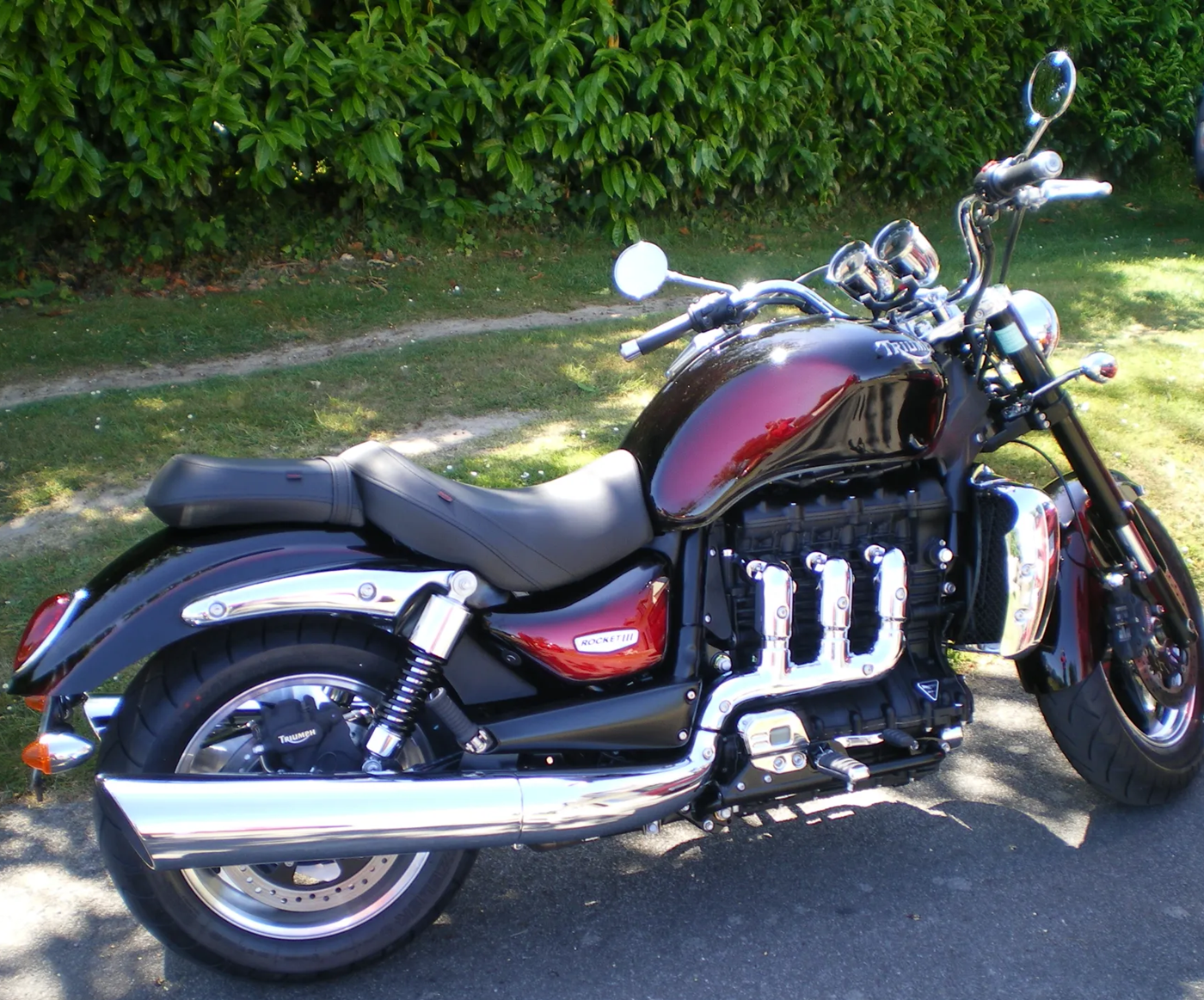 Triumph Phantom Red Haze (code PU) Motorcycle Paint