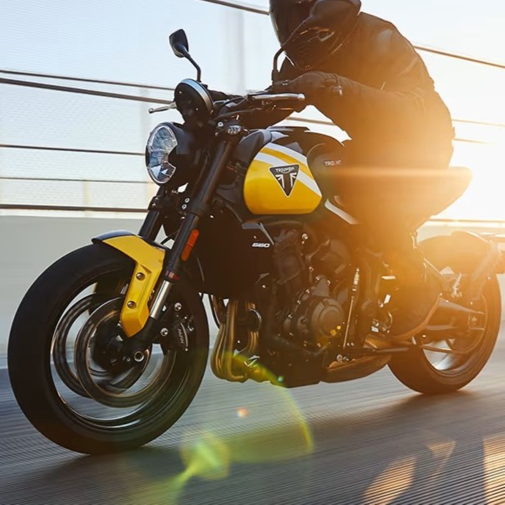 Triumph Racing Yellow (code FK) Motorcycle Paint