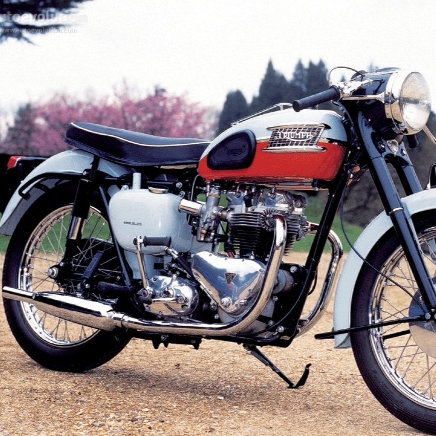 Triumph Tangerine (1960s to 1970s) Motorcycle Paint