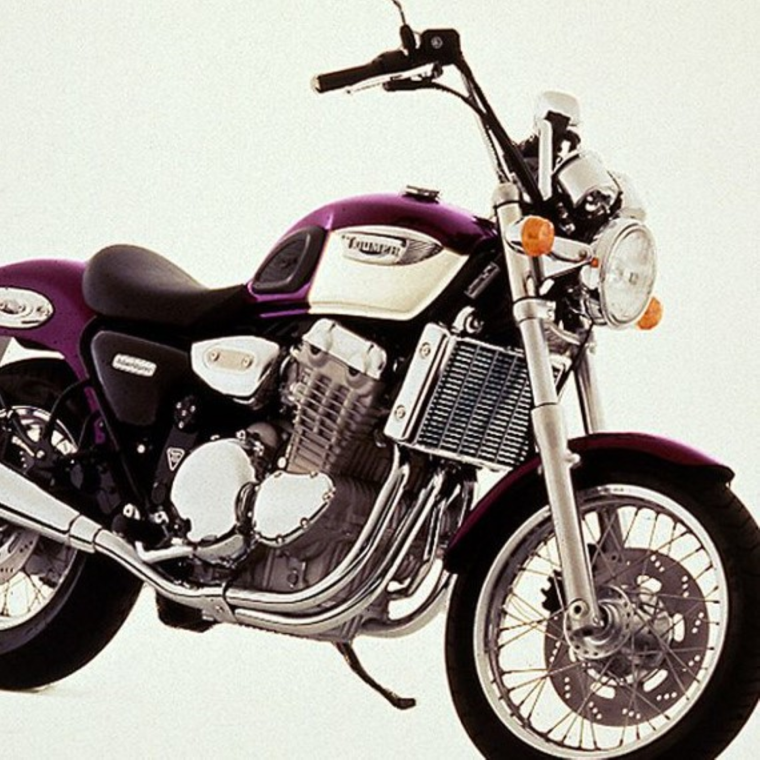 Triumph Violet (code KE) Motorcycle Paint