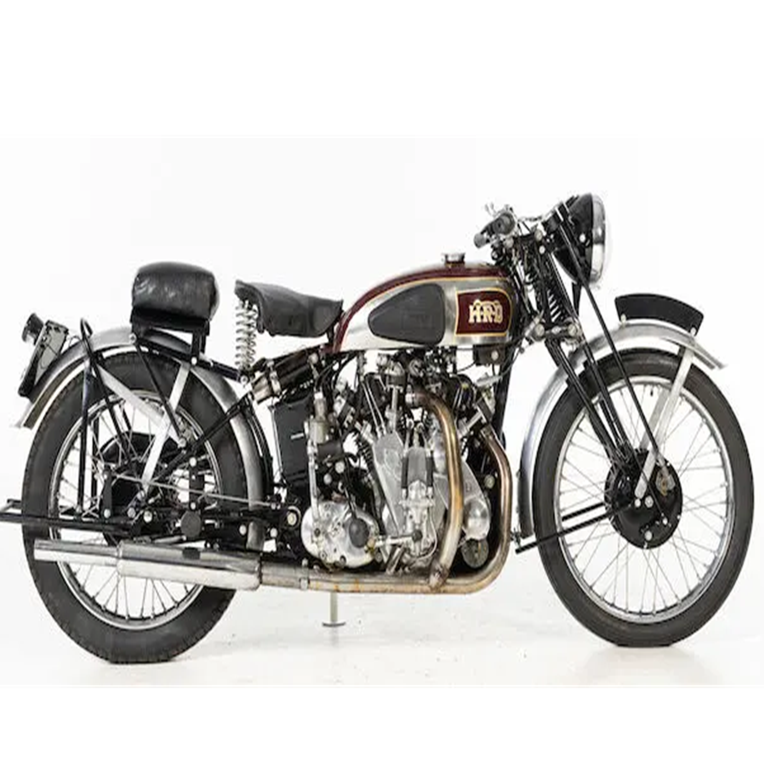 Vincent Regency Red Motorcycle Paint